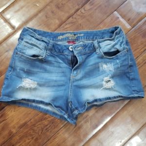 Arizona Distressed Jean Shorts